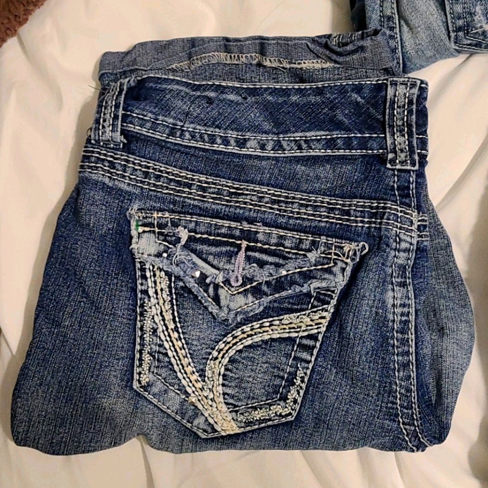 Jean shorts